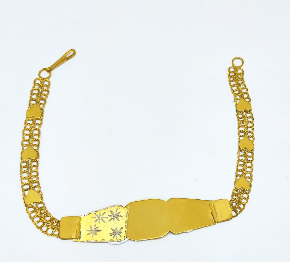 Gold Ladie ID Band
